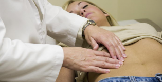 Киста правого яичника